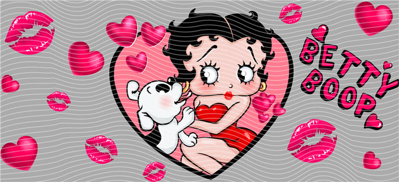 16oz Cartoon-T 678